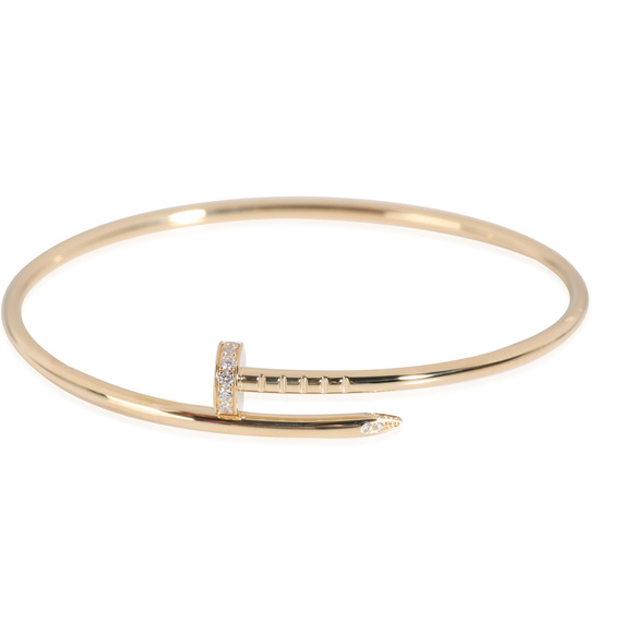 Cartier Jewelry - Cartier Juste Un Clou Bracelet, Small Model, Diamonds (Yellow Gold)